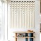 Large Macrame Wall Hanging Macrame Wall Decor Sphericity Cotton Textile | 39" Wx39 L